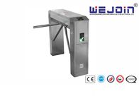 Pedestrian Tripod Access Control System , Turnstile Gate With Card Reader Automatic