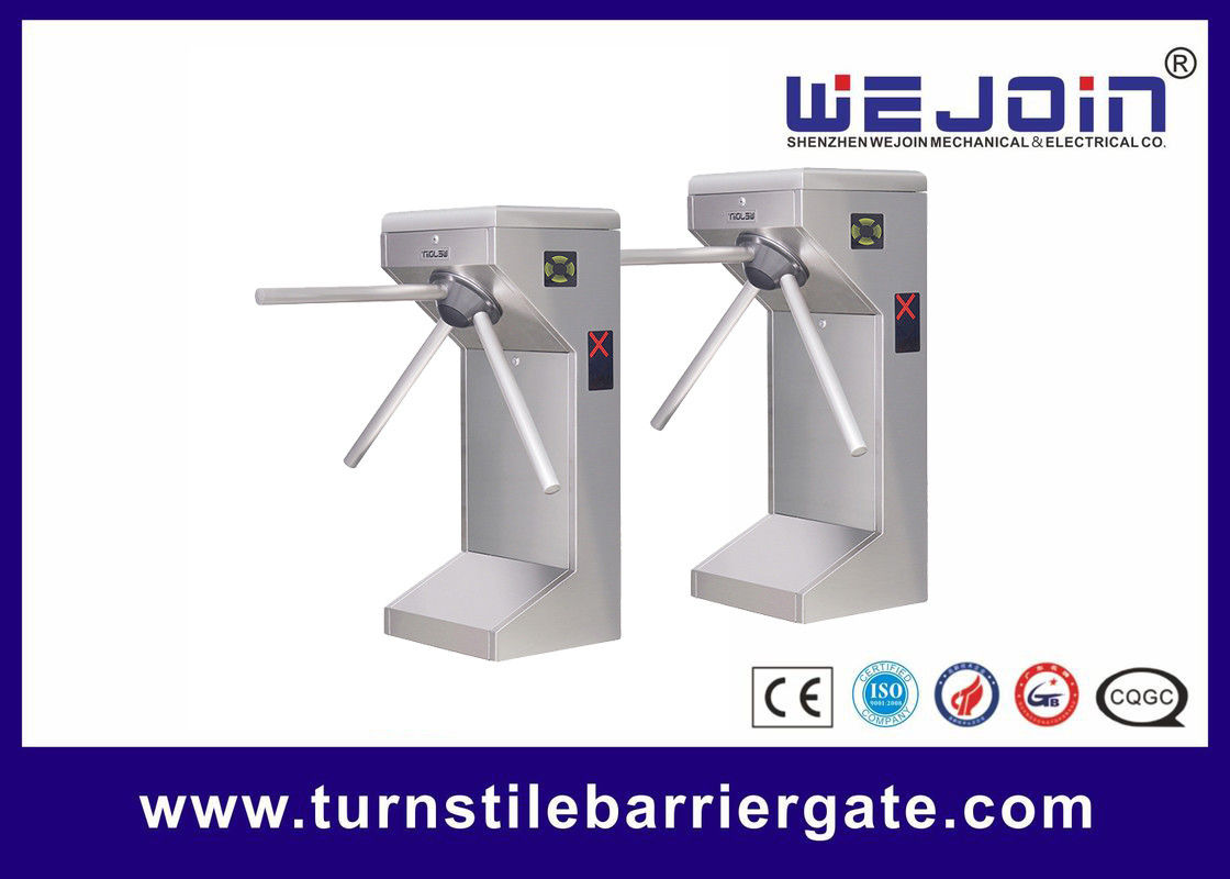 Tripod turnstile gate and access control with stainless steel surface buy direct from factory new design good price