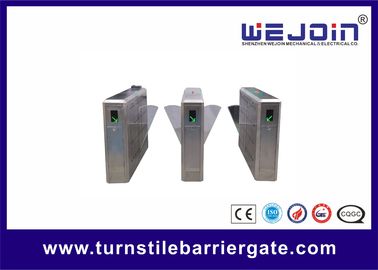 DC 12V Motor Flap Gate Bariyeri, LED Işıkla Turnike Geçiş Kontrol Sistemi