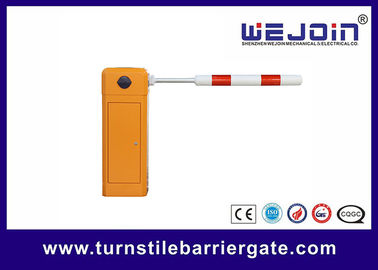 Otomatik olarak Güvenlik Boom Gates 220V / 110V Yol Güvenlik Kapıları Turuncu Renk