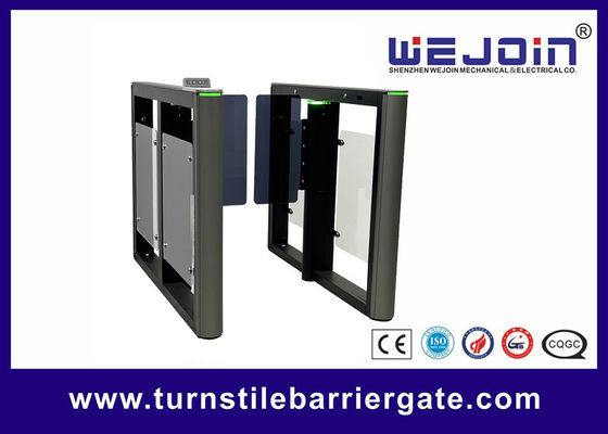 600-1100mm Geçit Erişim Kontrolü Genişliği RS485 İletişim ve Yedek Pil Seçeneği ile Döner Kapı