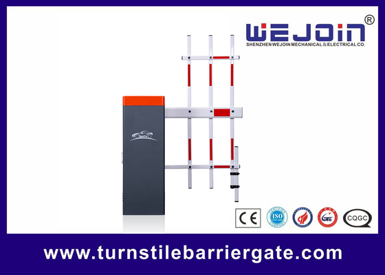 DC24V 10A Güç kaynağı 4m Üç Çit Boom Bariyer Kapısı % 100 Çalışma Döngüsü