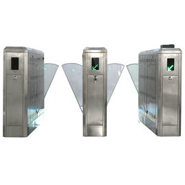 Metro İstasyonları için Anti-atık Fonksiyonu ile 110V / 220V Paslanmaz Çelik Flap engel Kapısı