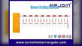 Alüminyum Çit Bomlu Park Bariyeri AC Motor
